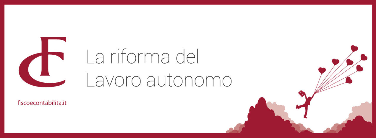 Immagine fisco e contabilità la riforma del lavoro autonomo