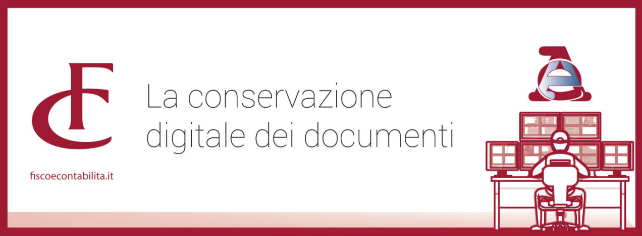 Immagine la conservazione digitale dei documenti